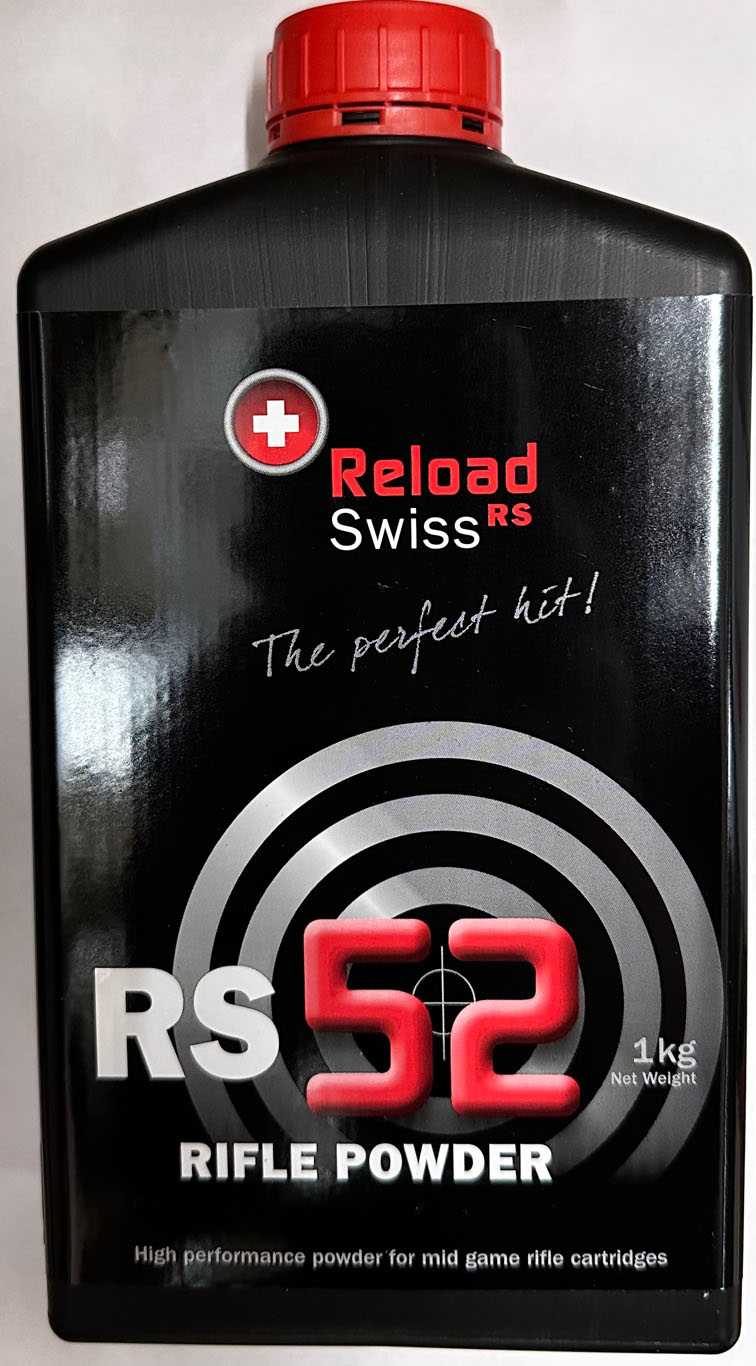 Reload Swiss RS52 Treibladungspulver 1000 Gramm Dose